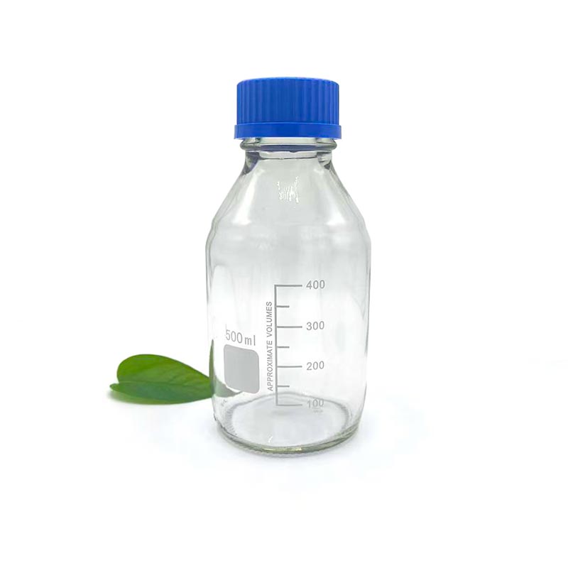 500ml Transparent Glass Reagent Bottle